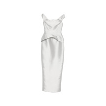 [Solace London] Sleeveless dress FW26 OS49024  PLATI