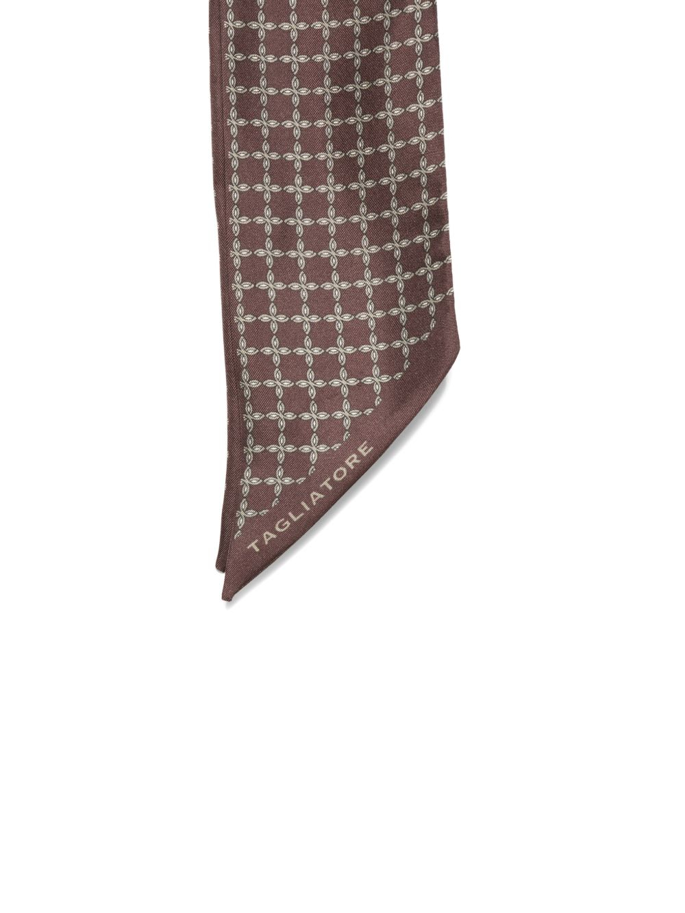 [Tagliatore 0205] Scarf FW26 FOULARD8NTI2602BROWN