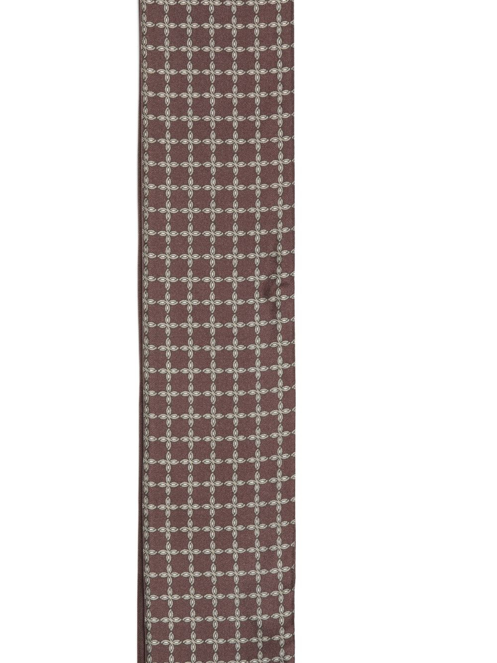 [Tagliatore 0205] Scarf FW26 FOULARD8NTI2602BROWN