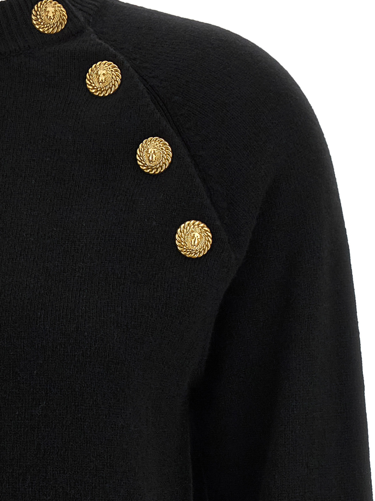 [Balmain] Knitwear FW26 HF1KA130KI870PA