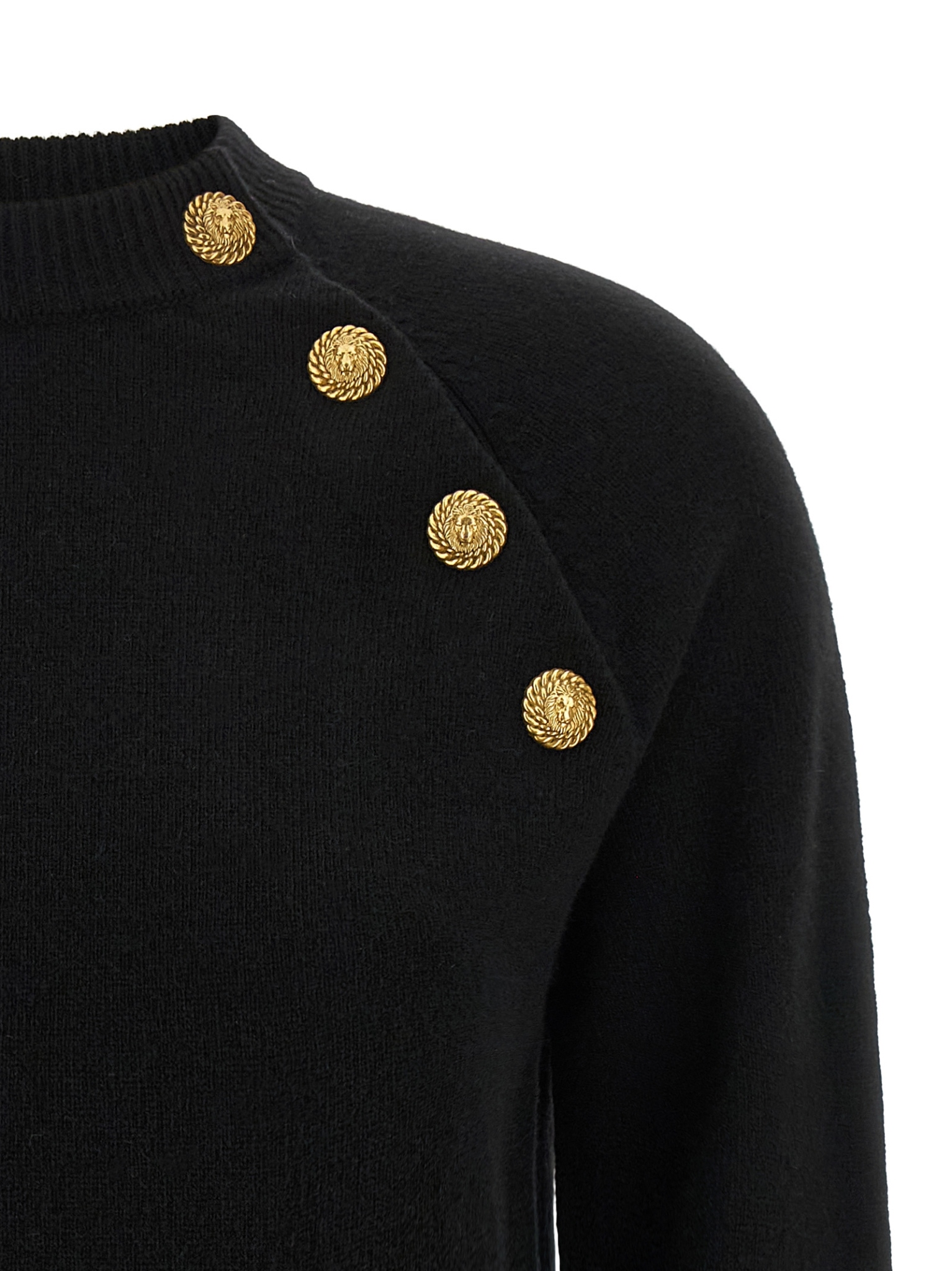 [Balmain] Knitwear FW26 HF1KA130KI870PA
