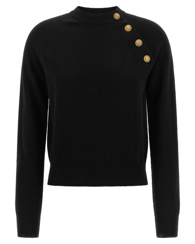 [Balmain] Knitwear FW26 HF1KA130KI870PA