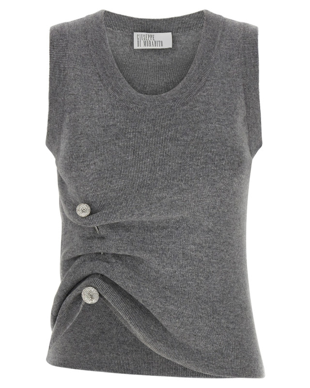 [Giuseppe di Morabito] T-shirts Sleeveless FW26 07PFKNT420X1676095
