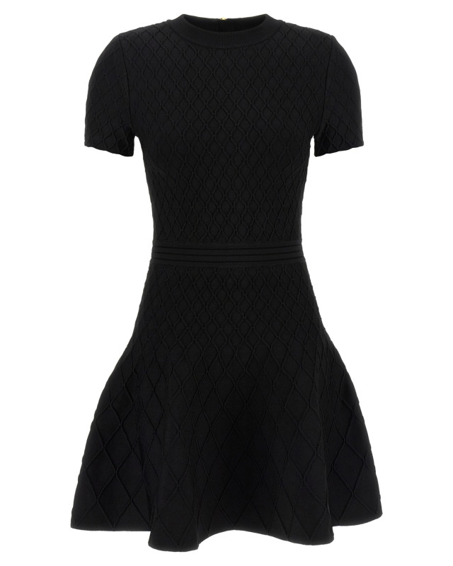 [Balmain] Short sleeve dress FW26 HF1R7520KK200PA