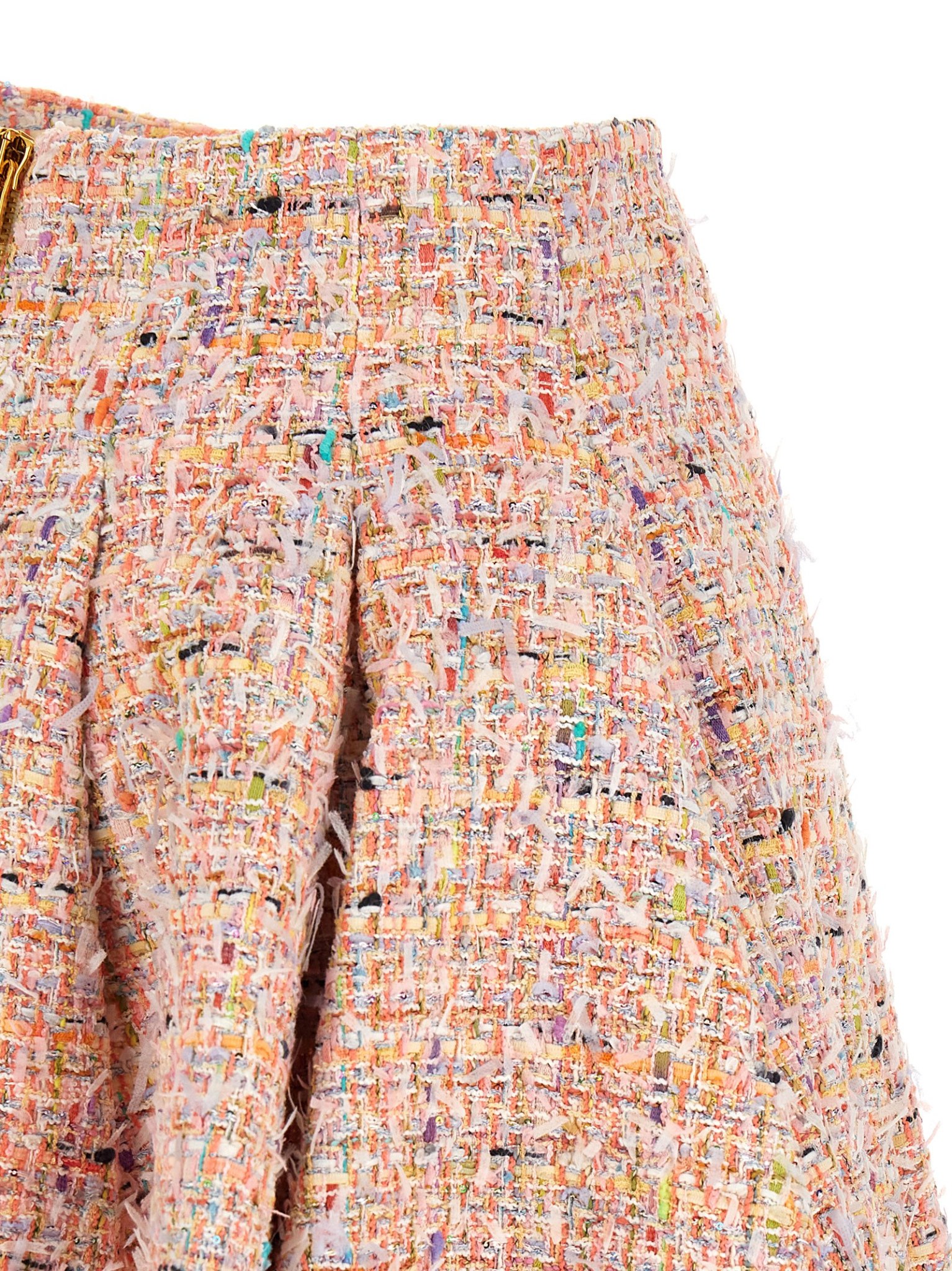 [Balmain] Mini skirt FW26 HF1LA680XM17AAA