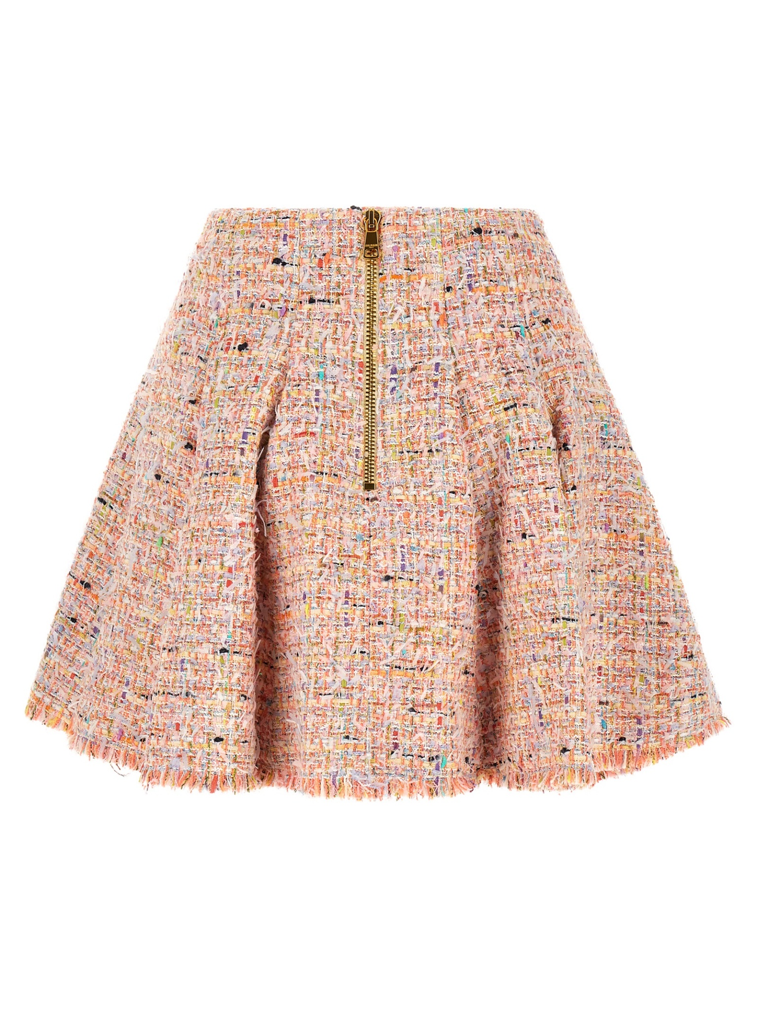 [Balmain] Mini skirt FW26 HF1LA680XM17AAA