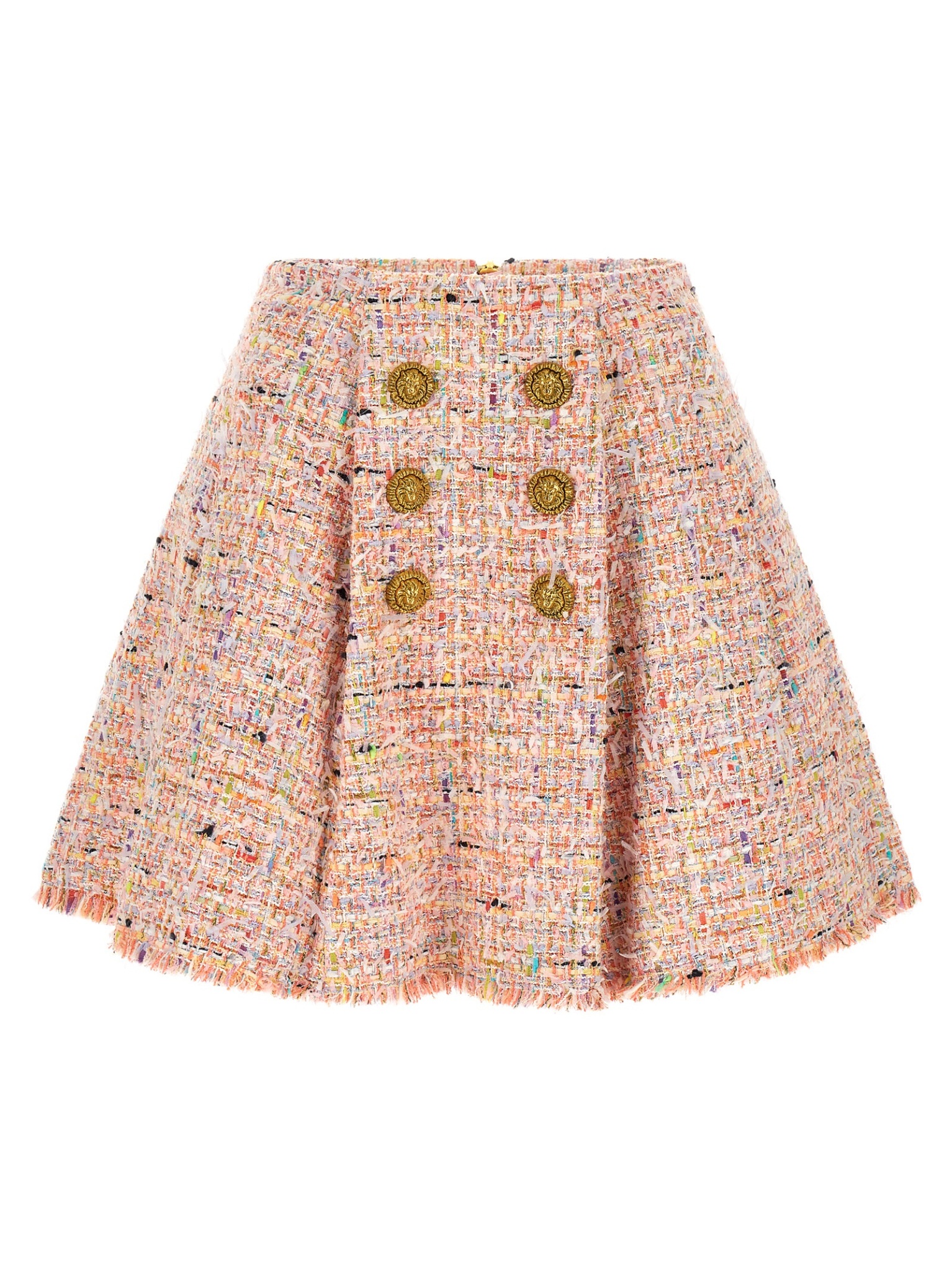 [Balmain] Mini skirt FW26 HF1LA680XM17AAA