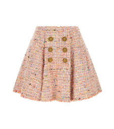 [Balmain] Mini skirt FW26 HF1LA680XM17AAA