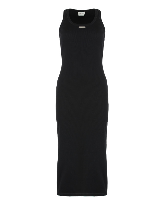 [McQueen] Sleeveless dress FW25 833873QLAER_1000