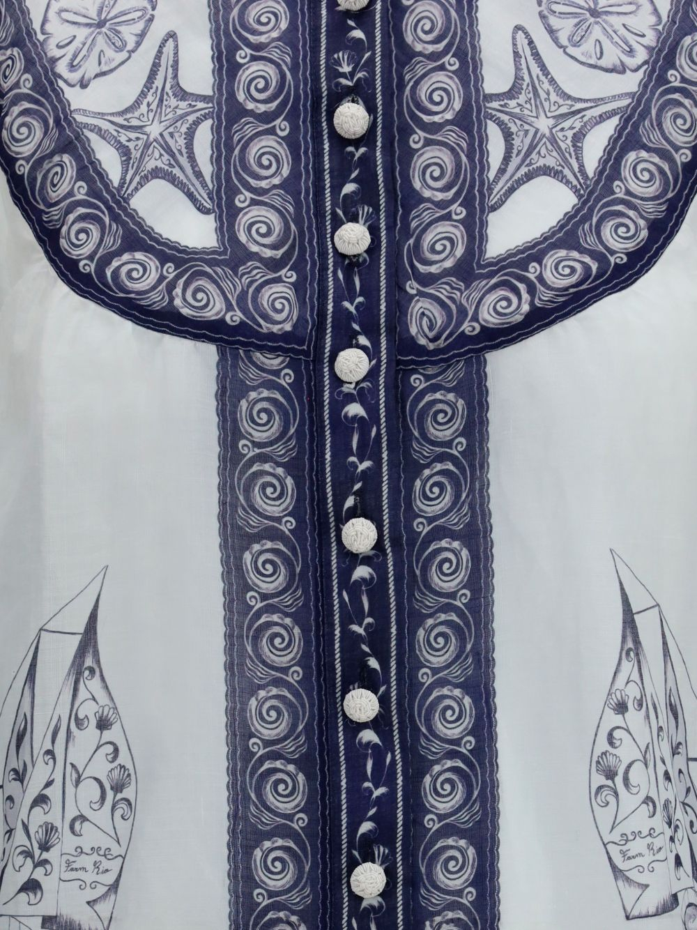 [Farm Rio] Shirts Long Sleeve FW26 356225 25192