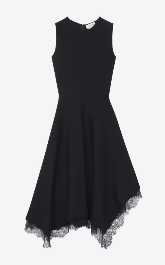 [Alexander McQueen] Sleeveless dress FW26 876691-Q1BH71000
