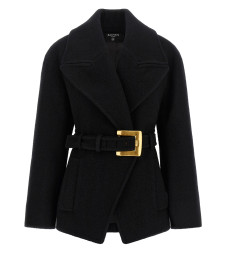 [Balmain] Coat FW26 HF1UA215WC700PA