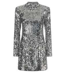 [Balmain] Long sleeve dress FW26 HF1R8980XM119FC