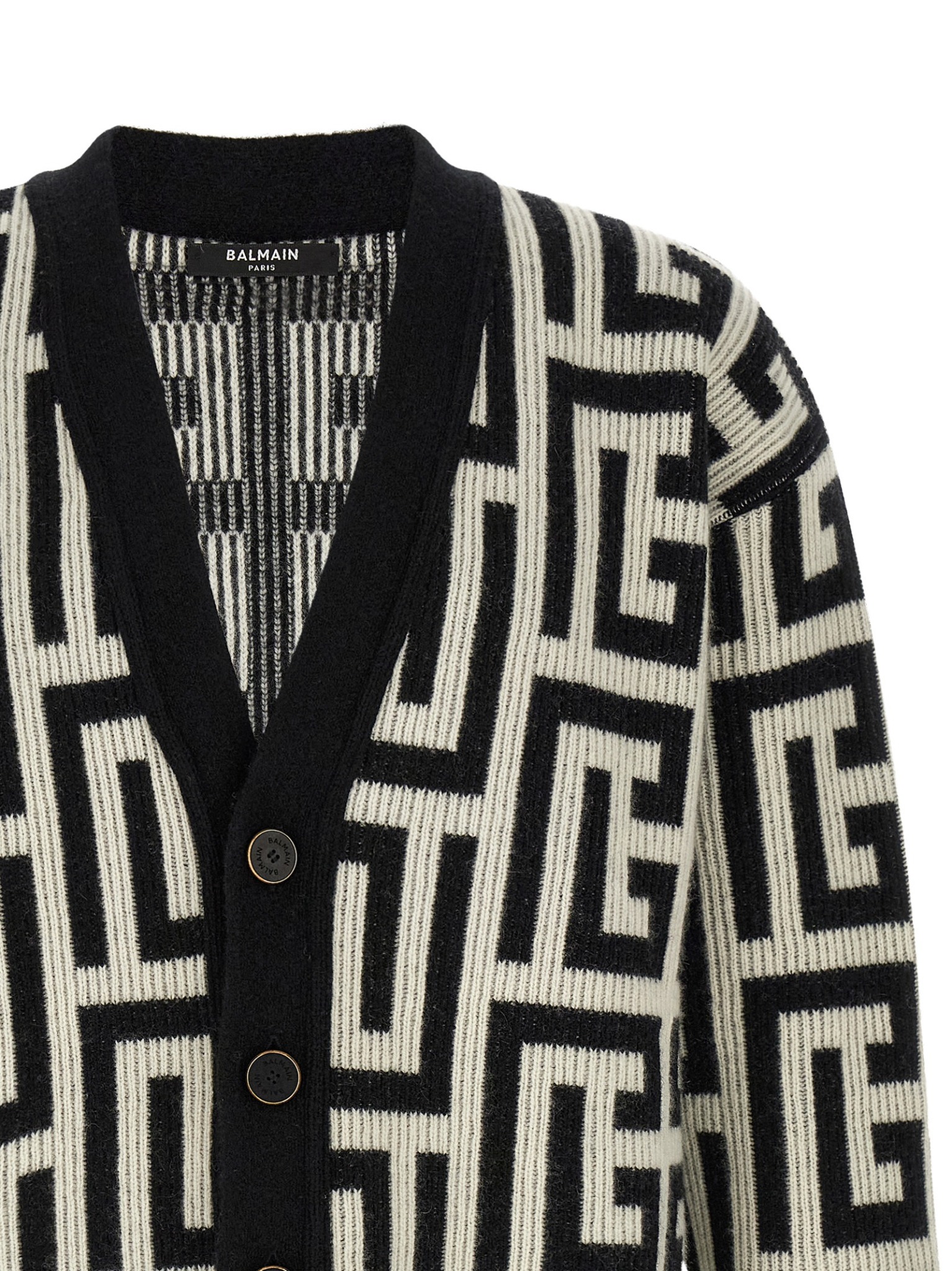 [Balmain] Cardigan FW26 HH1KM020KK27GAB