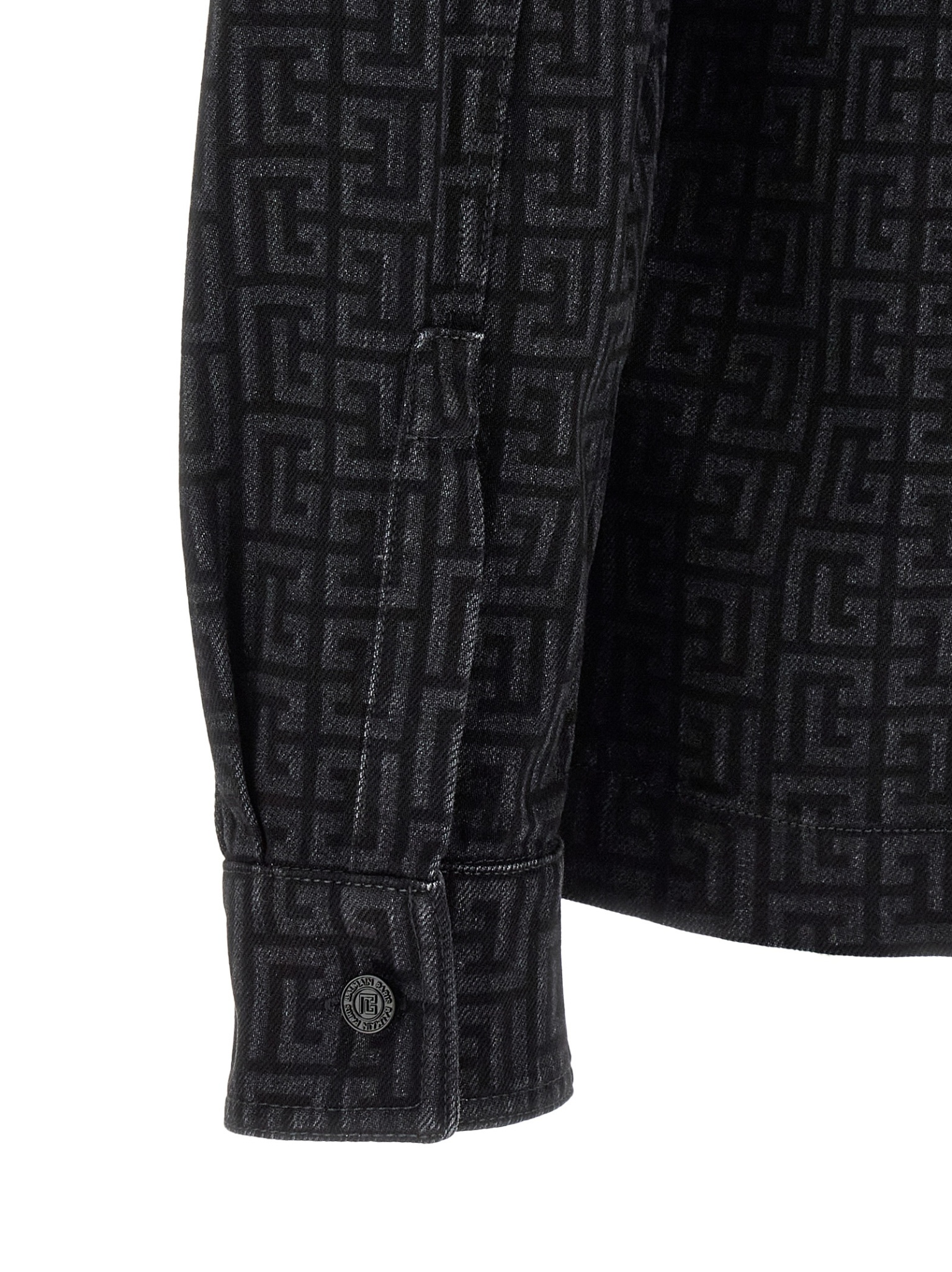 [Balmain] Shirts Long Sleeve FW26 HH1HC160DG40ELR