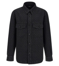 [Balmain] Shirts Long Sleeve FW26 HH1HC160DG40ELR