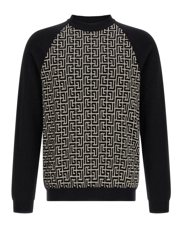 [Balmain] Knitwear FW26 HH1KD195KI80GFE