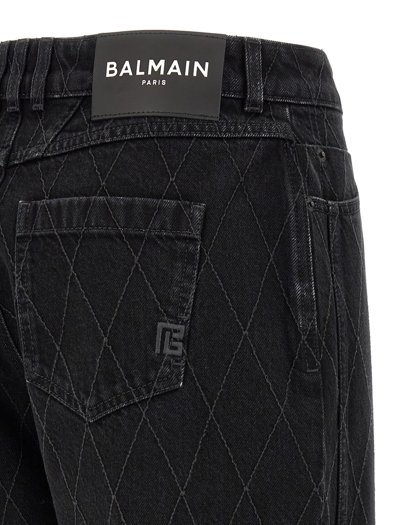 [Balmain] Jeans FW26 HF1MI052DG130PC