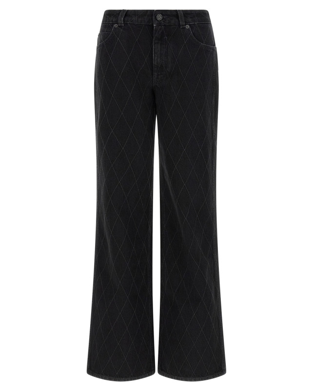 [Balmain] Jeans FW26 HF1MI052DG130PC
