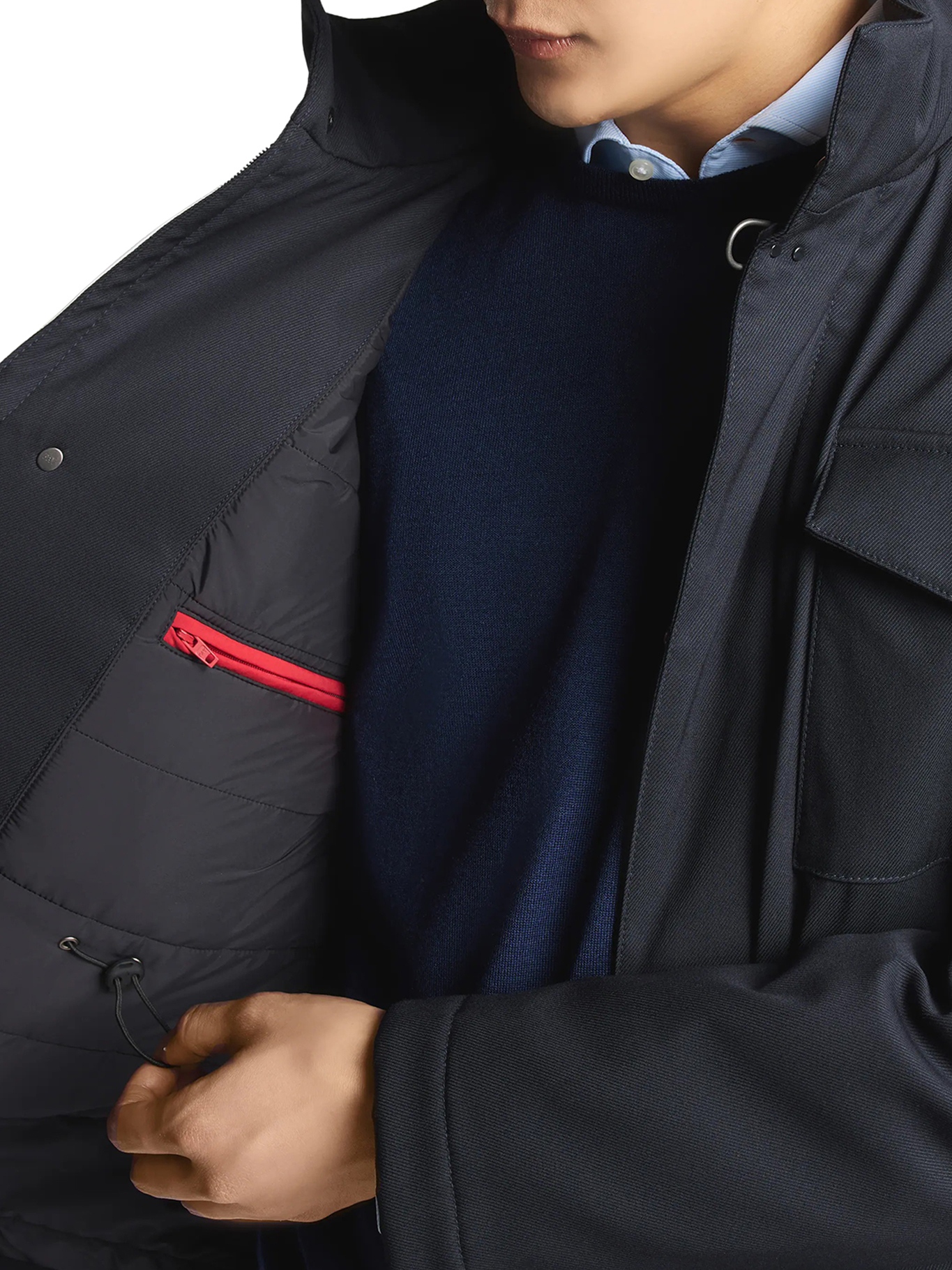 [FAY ARCHIVE ] Down Jacket FW26 NAM1953057SYNJU807U807 BLUE NAVY