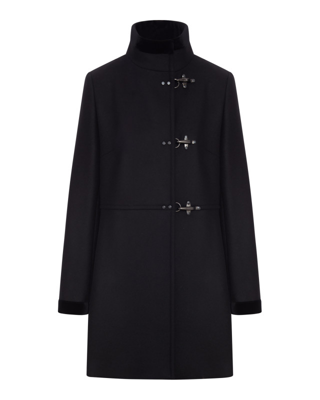 [FAY ARCHIVE ] Coat FW26 NAW50534000YMVB999B999 BLACK