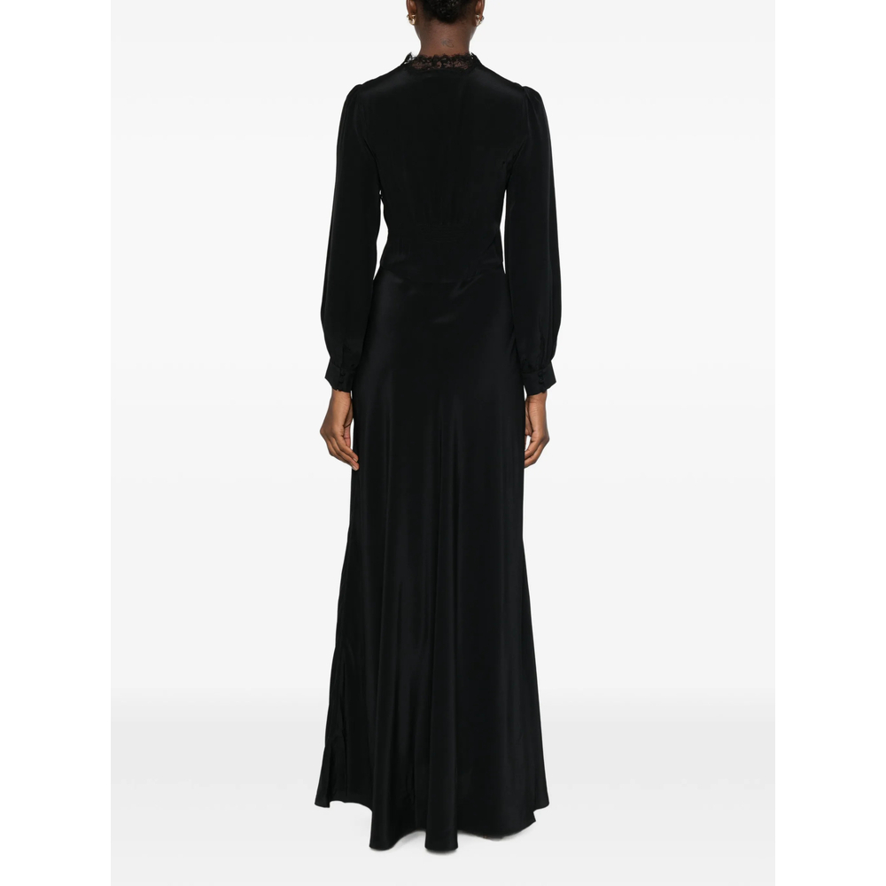 [Rixo] Long sleeve dress FW26 EMORY  BLACK