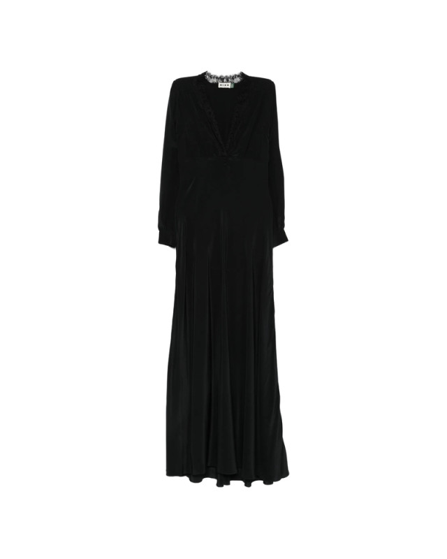 [Rixo] Long sleeve dress FW26 EMORY  BLACK