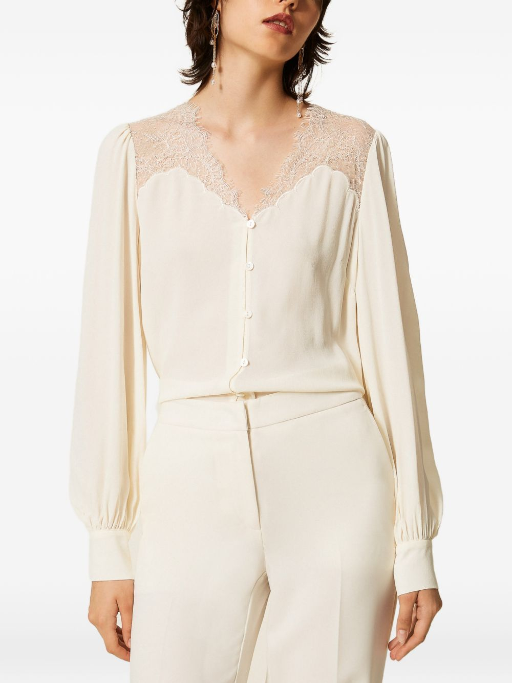 [Twin - set] Shirts Long Sleeve FW26 262TP248100059