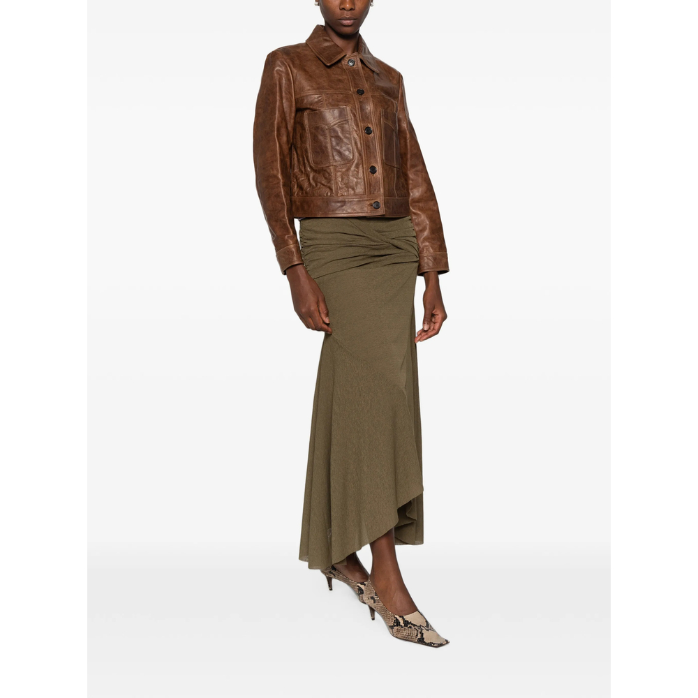 [Nili Lotan] Leather Jacket FW26 13230-L244 SUSANNAH TERRA