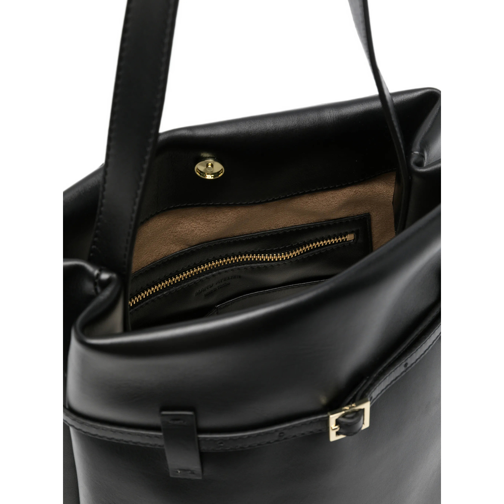 [Manu Atelier] Tote bag FW26 2025107 TOTEDUJOUR BLACK