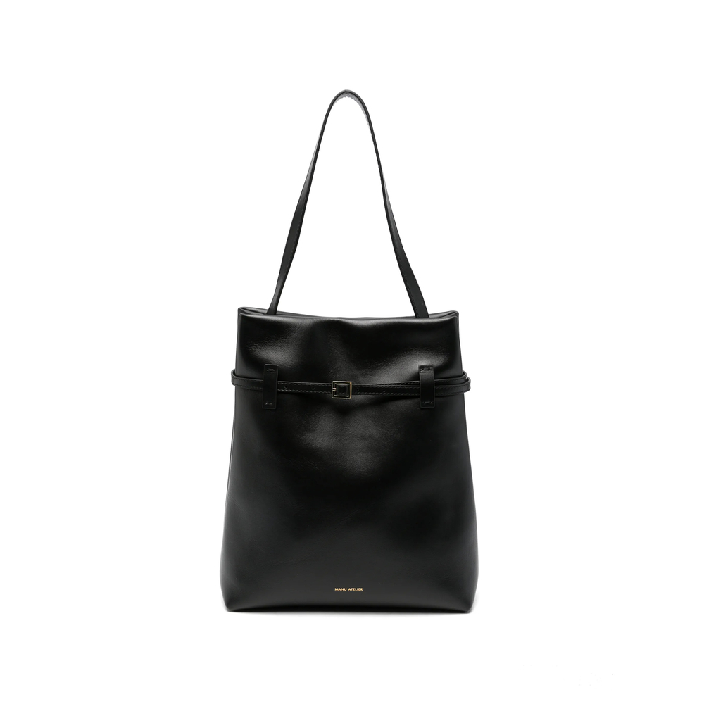 [Manu Atelier] Tote bag FW26 2025107 TOTEDUJOUR BLACK