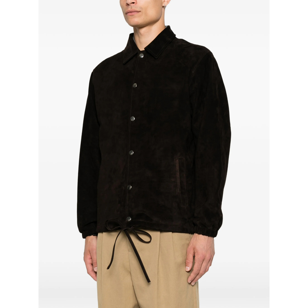 [Giorgio Brato] Leather Jacket FW26 GU27F24003BCSD  TMORO