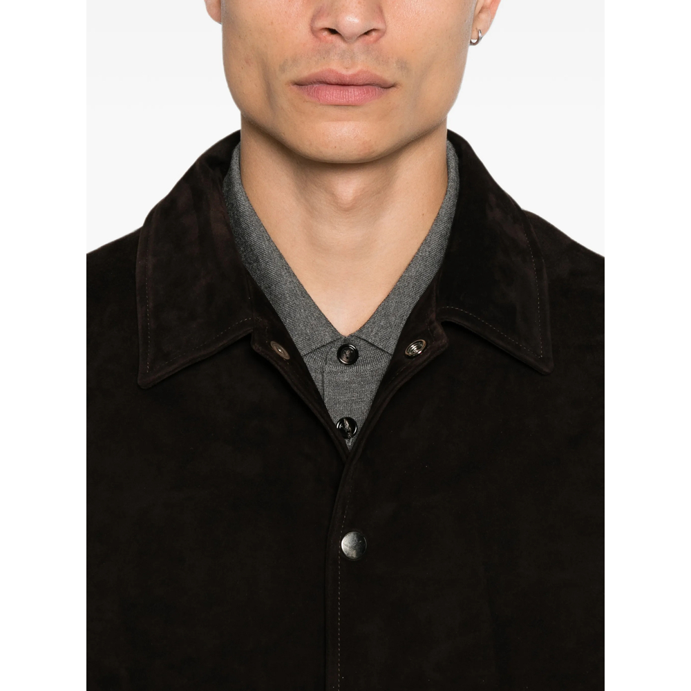 [Giorgio Brato] Leather Jacket FW26 GU27F24003BCSD  TMORO