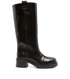[ALOHAS] Long Boots FW26 S100550-02  BROWN