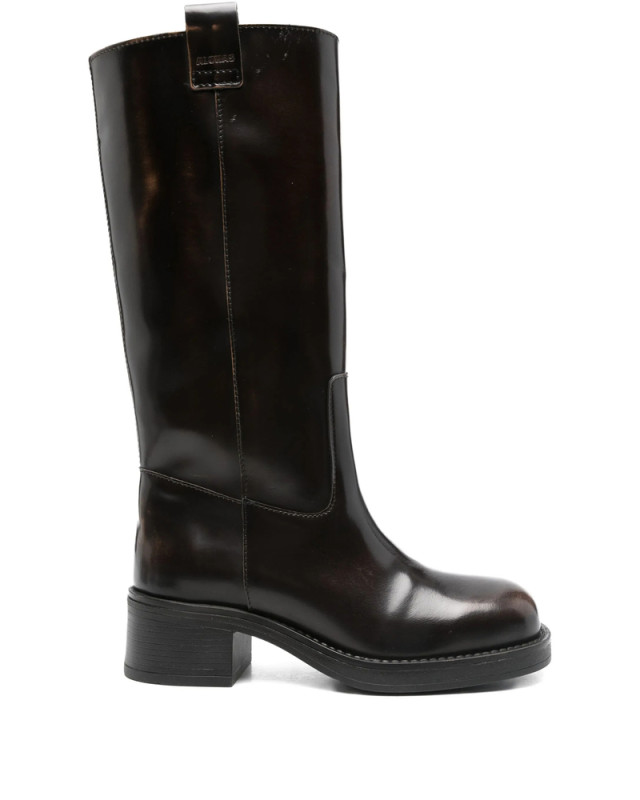 [ALOHAS] Long Boots FW26 S100550-02  BROWN