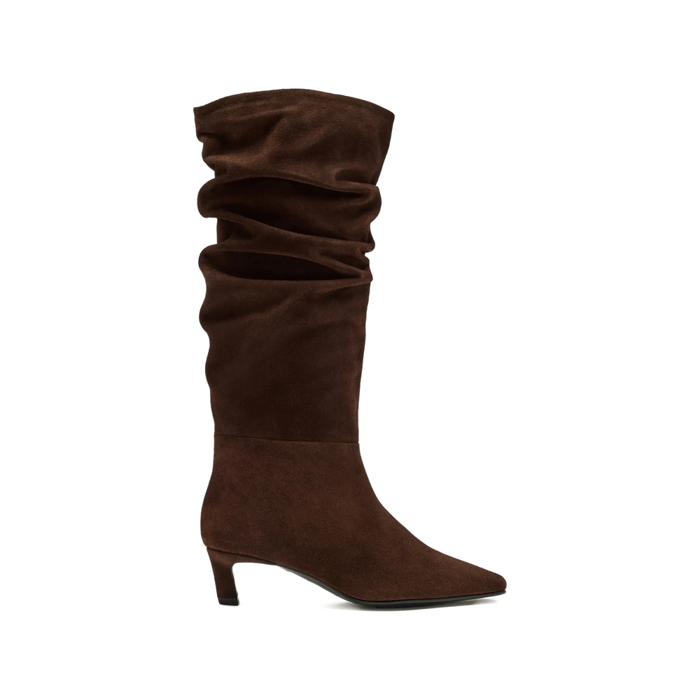 [ALOHAS] Long Boots FW26 S101173-02  BROWN