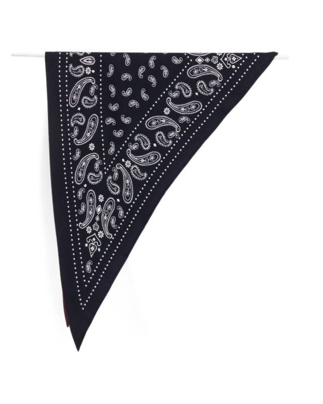 [Destin] Scarf FW26 TRIBIC NAVY