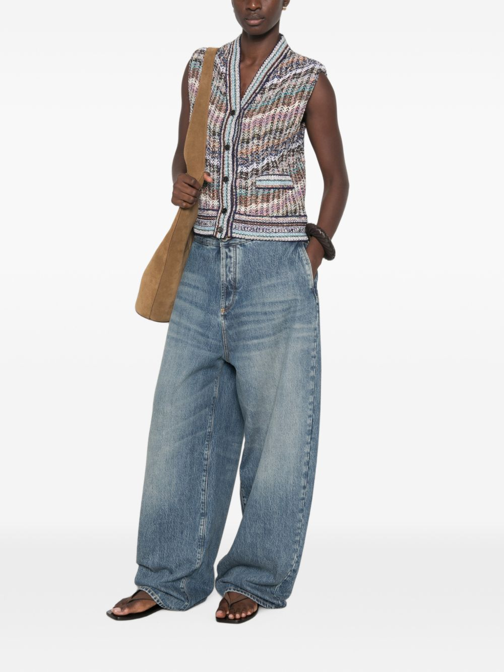 [MISSONI] Vest FW26 DS26WM09 BC006C SMSOS