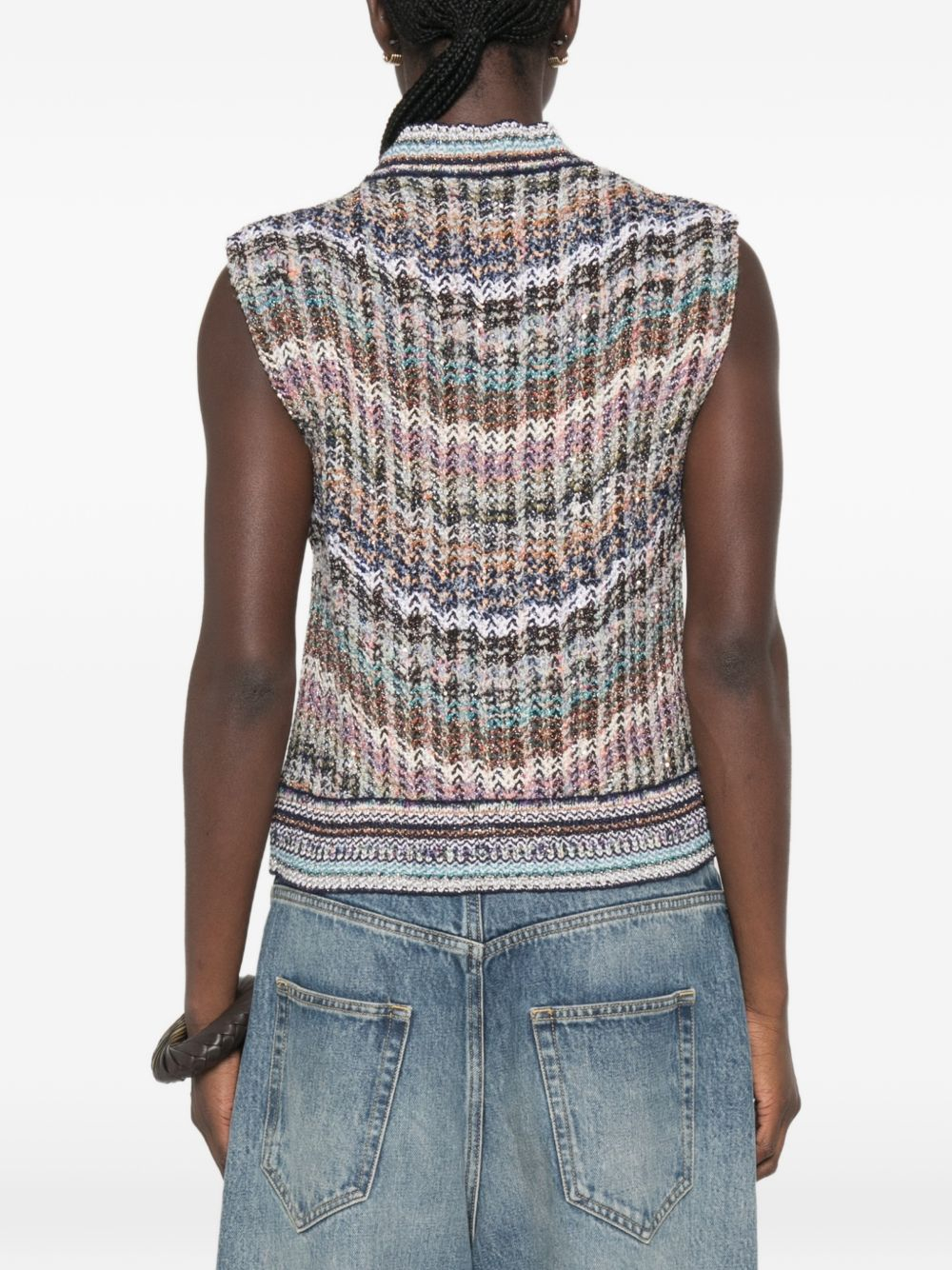[MISSONI] Vest FW26 DS26WM09 BC006C SMSOS