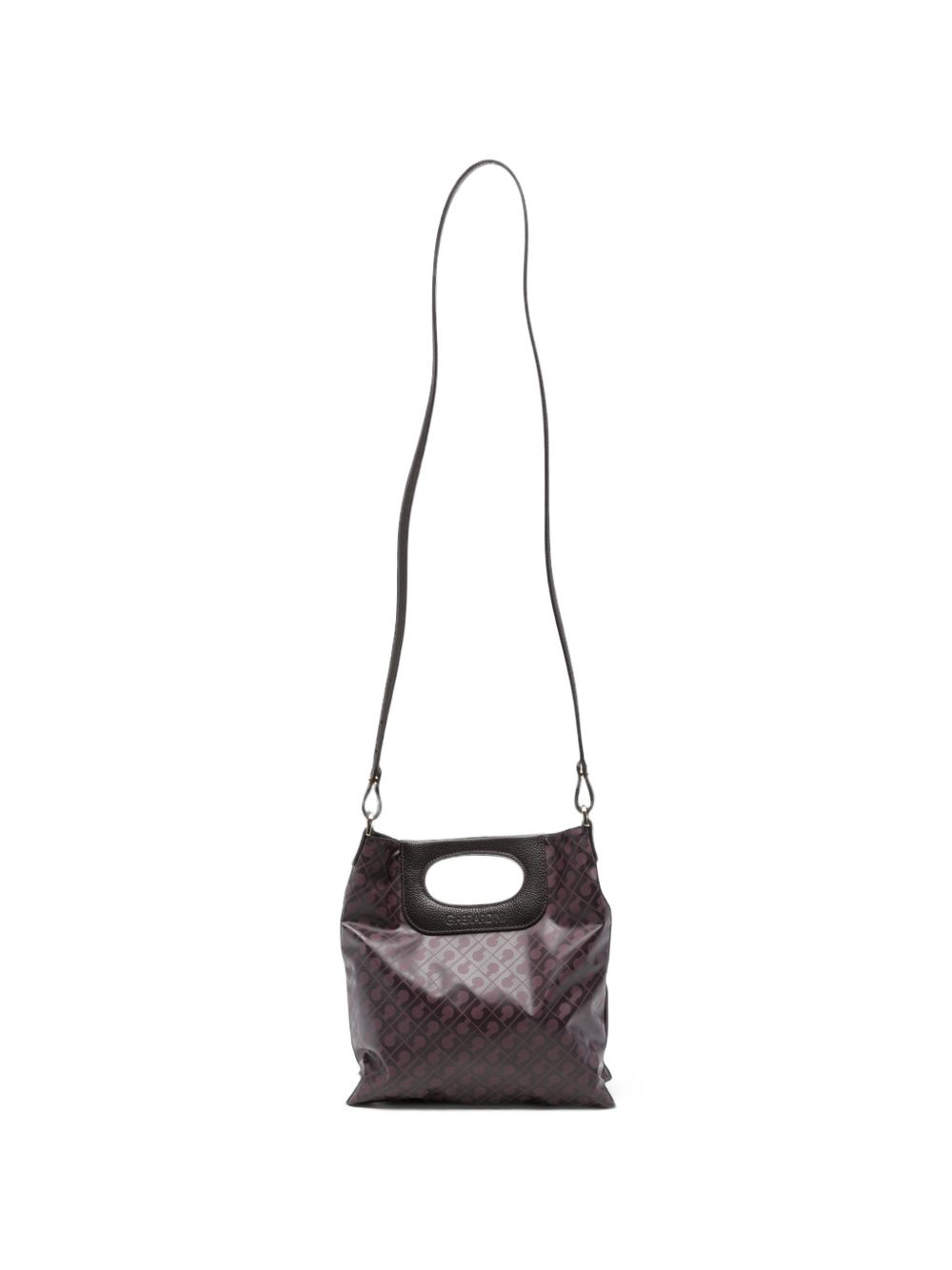 [GHERARDINI] Shoulder bag FW26 GHB0227 DOPPIA PIATTINA MINI BORDEAUX