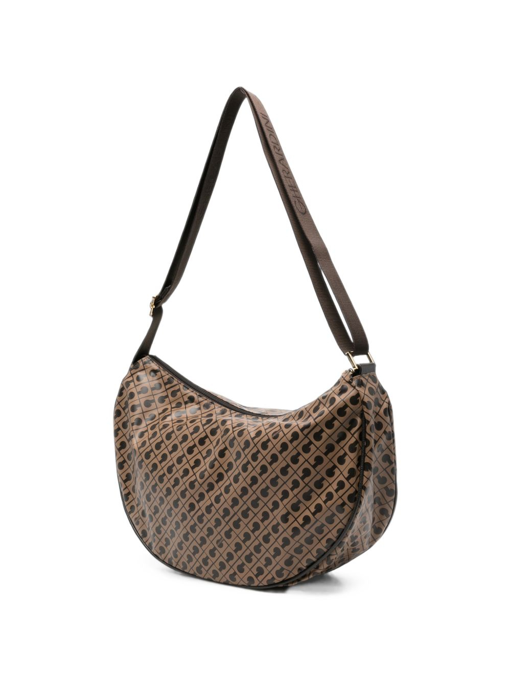 [GHERARDINI] Bag FW26 GH0330 SMALL HOBO TOFFEE