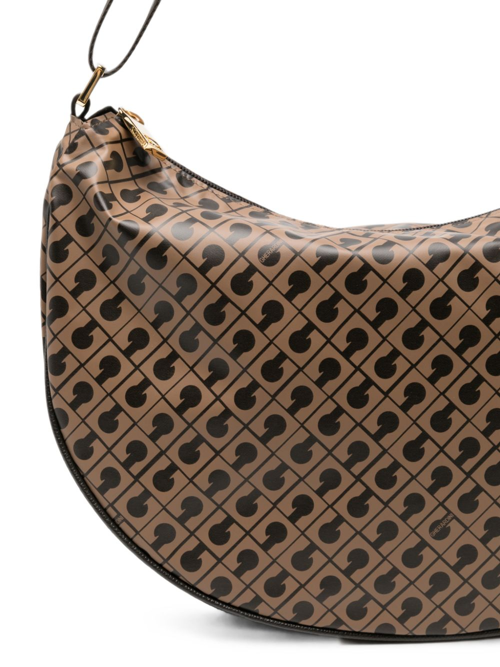 [GHERARDINI] Bag FW26 GH0330 SMALL HOBO TOFFEE