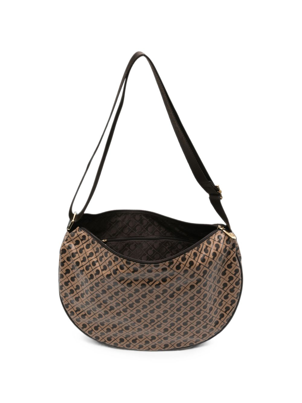 [GHERARDINI] Bag FW26 GH0330 SMALL HOBO TOFFEE