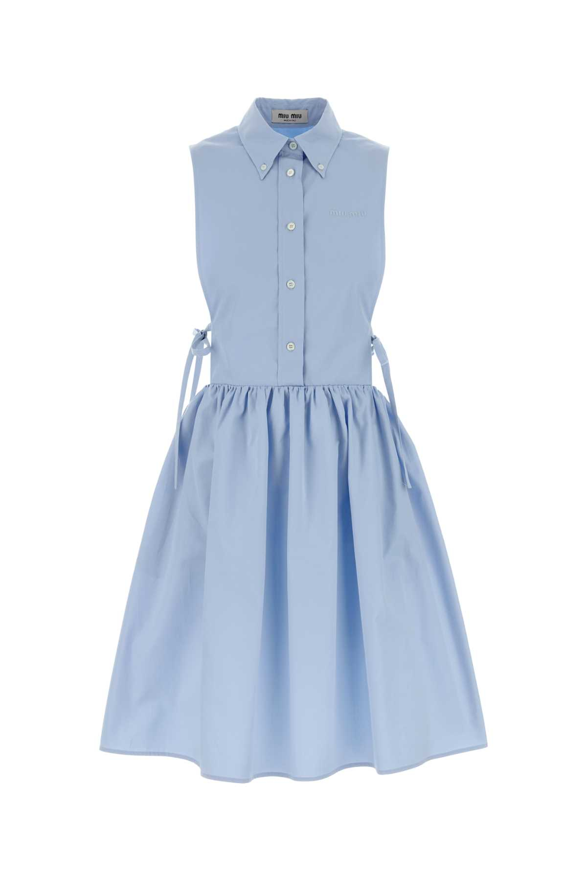 [Miu Miu] Sleeveless dress FW26 MF6389SOOO10RG F0013