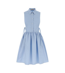 [Miu Miu] Sleeveless dress FW26 MF6389SOOO10RG F0013