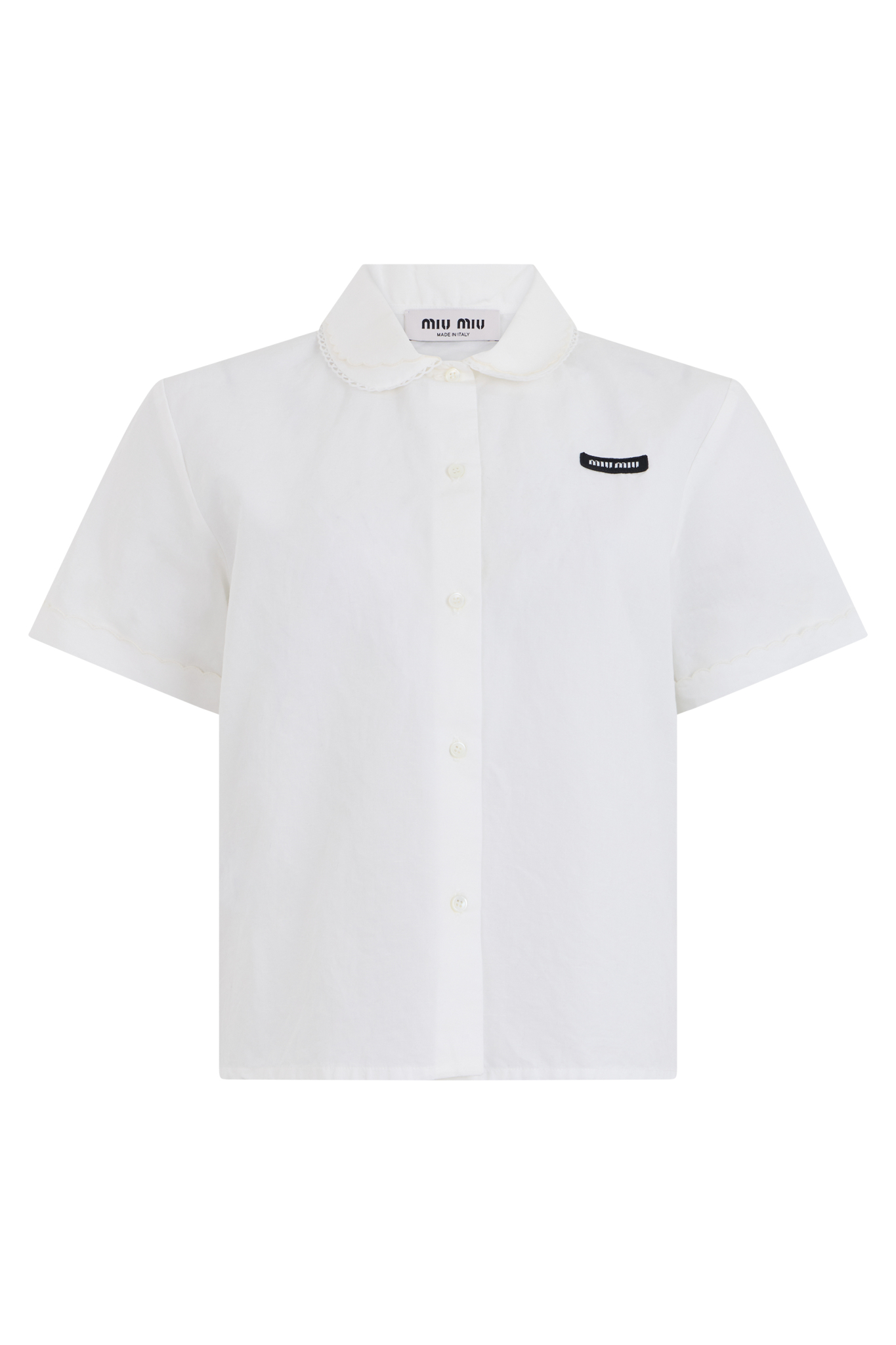 [Miu Miu] Shirts Short Sleeve FW26 MK1932SOOO163M_F0009