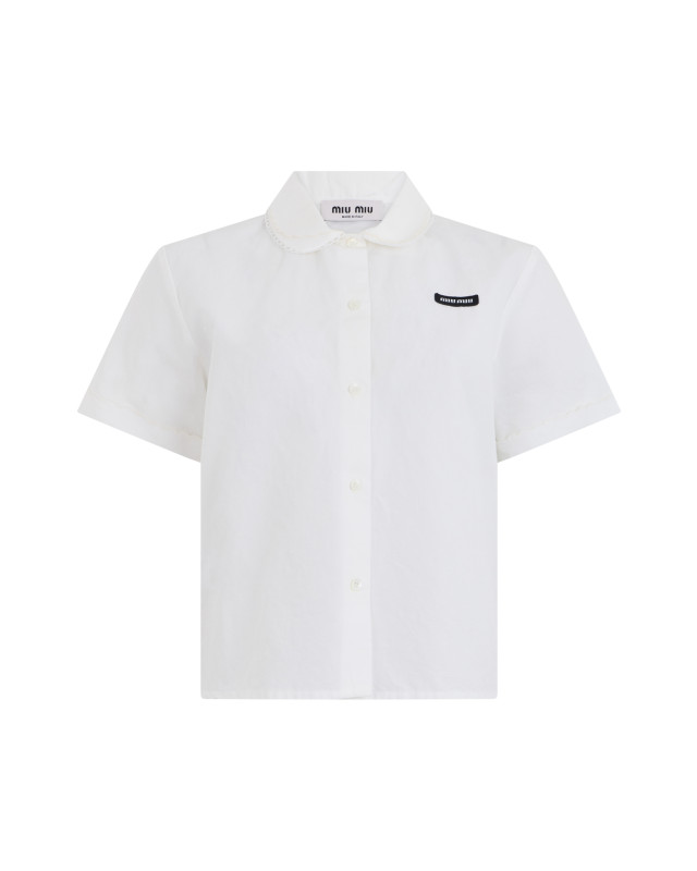 [Miu Miu] Shirts Short Sleeve FW26 MK1932SOOO163M_F0009