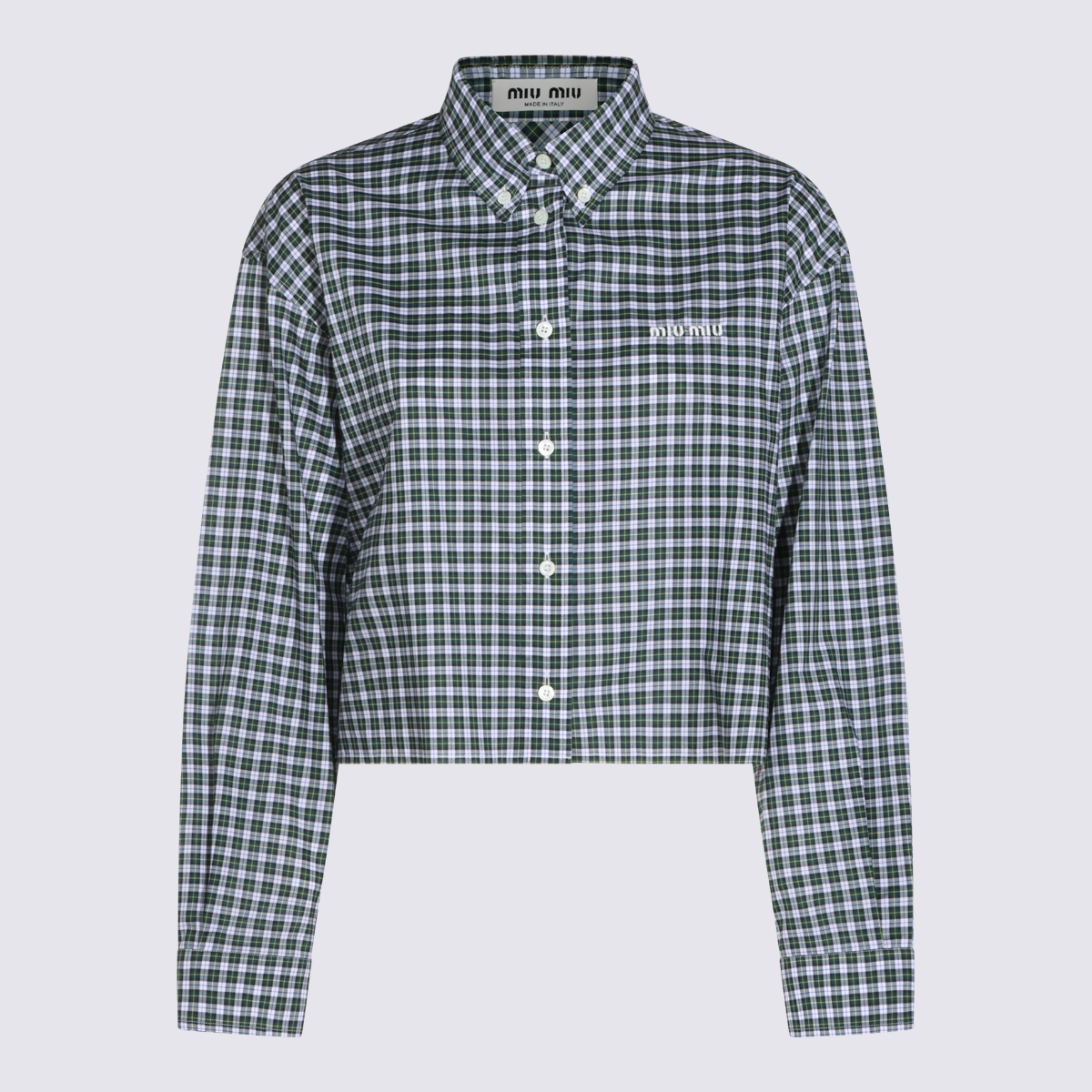 [Miu Miu] Shirts Long Sleeve FW26 MK1659SOOO19U3F0A8Z