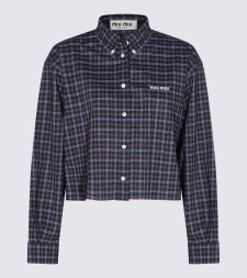 [Miu Miu] Shirts Long Sleeve FW26 MK1659SOOO19U3F057W