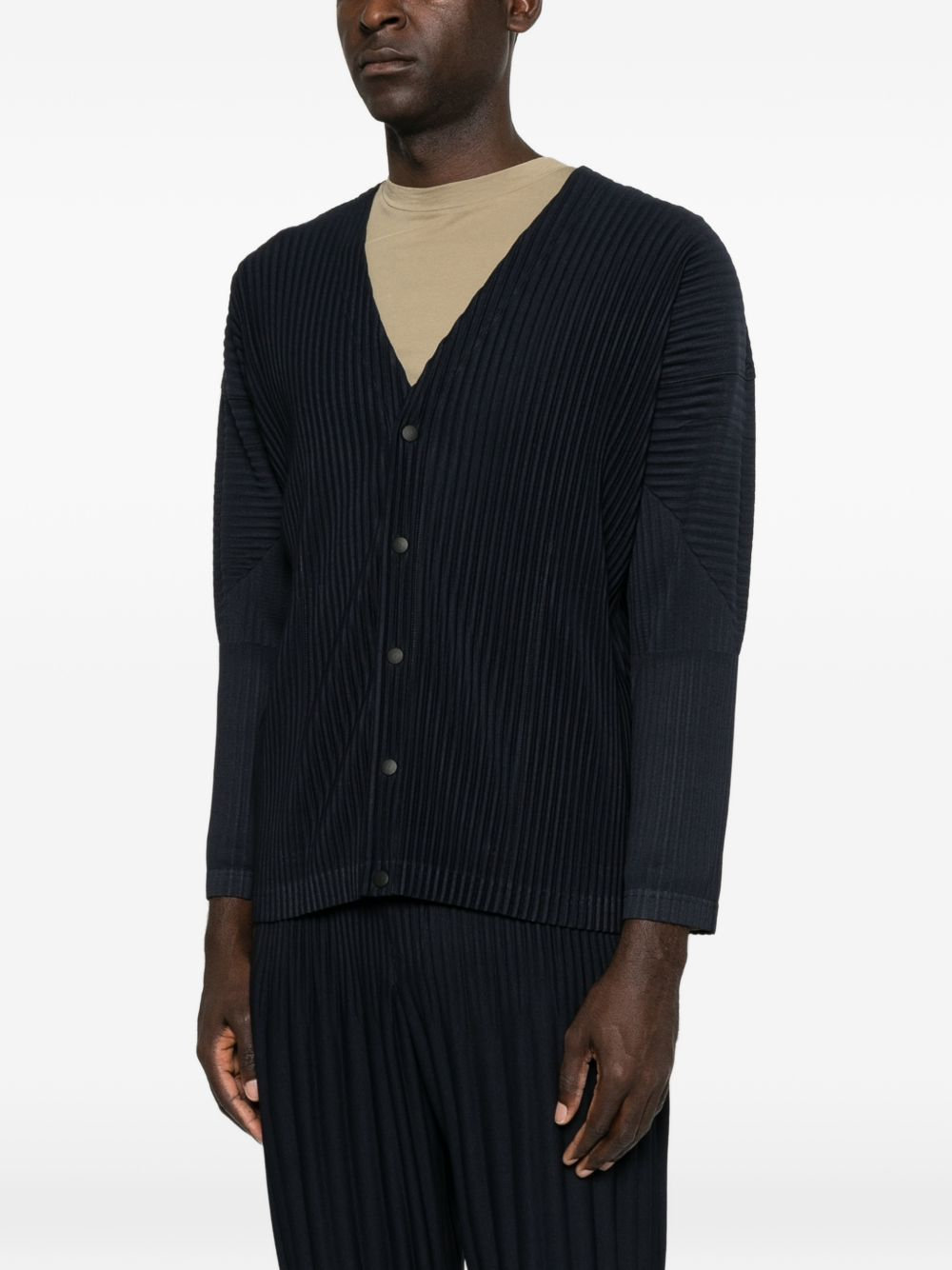 [HOMME PLISSE' ISSEY MIYAKE] Cardigan FW26 HP68JL54175